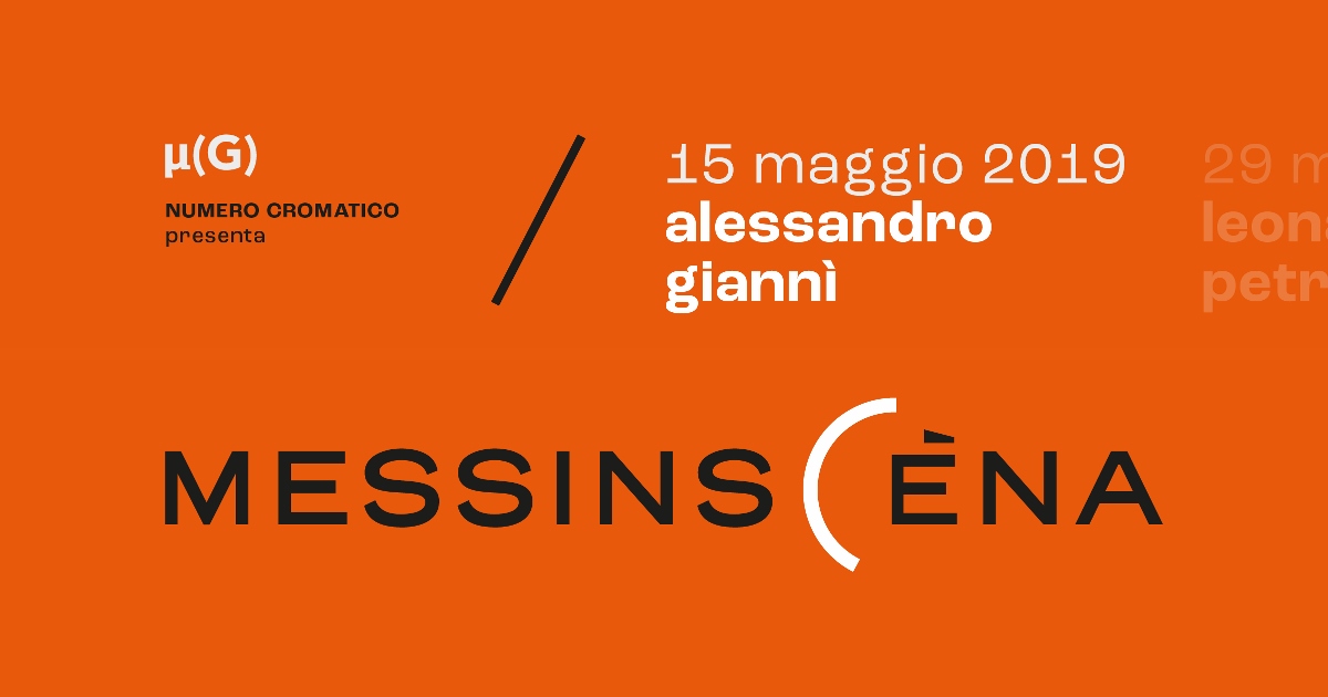 Alessandro Giannì – Messinscèna